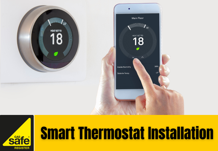 smart thermostat installation Weavering 